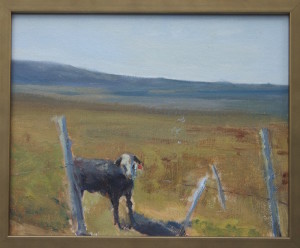 I'd never painted a cow before, but something about this calf inspired me. 