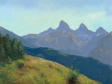 <h5>Teton Mountains From Idaho</h5>